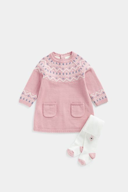 Mothercare / Комплект платье и колготки для девочки