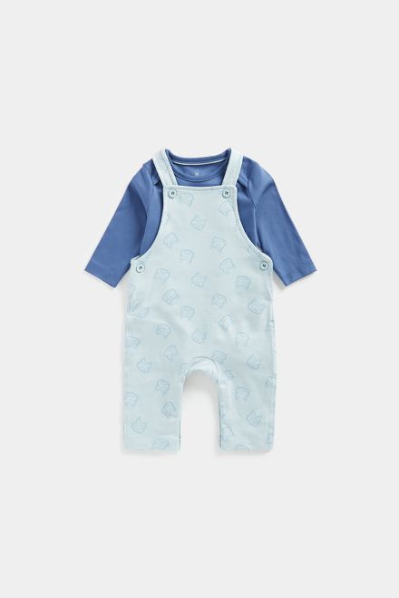 Mothercare / Комплект полукомбинезон и боди для мальчика