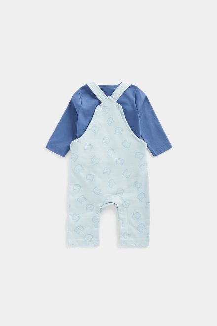 Mothercare / Комплект полукомбинезон и боди для мальчика
