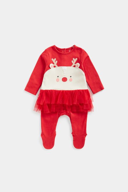 Mothercare / Слип новогодний для девочки