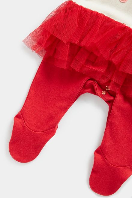 Mothercare / Слип новогодний для девочки