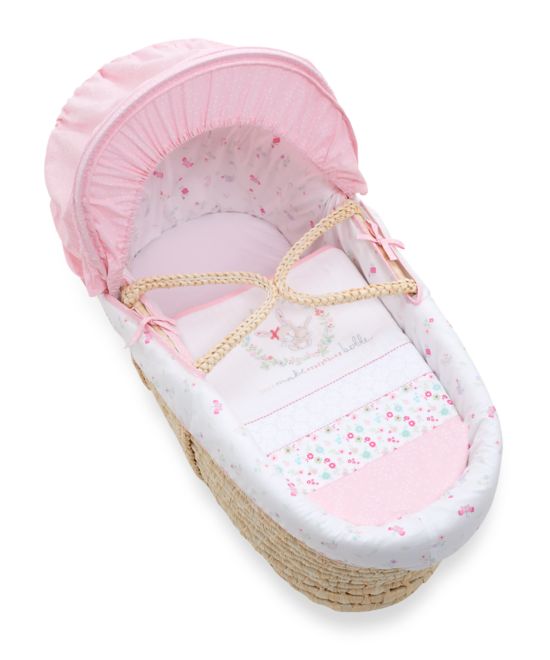 Mothercare / Корзина-колыбель дев. "РОЗОВЫЙ САД"