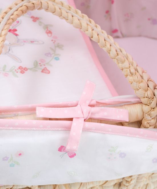 Mothercare / Корзина-колыбель дев. "РОЗОВЫЙ САД"
