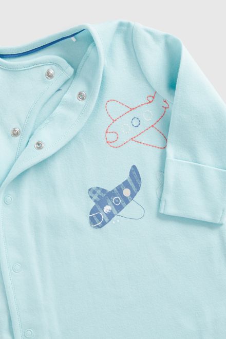 Mothercare / Комплект слип и шапка для мальчика
