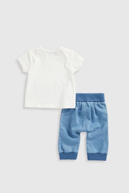 Mothercare / Комплект футболка и брюки для мальчика
