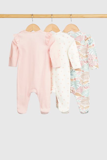 Mothercare / Слип, 3 шт. для девочки