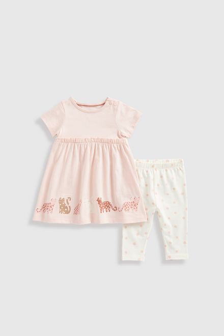 Mothercare / Комплект платье и легинсы для девочки