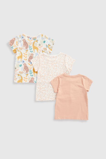 Mothercare / Футболка, 3 шт. для девочки