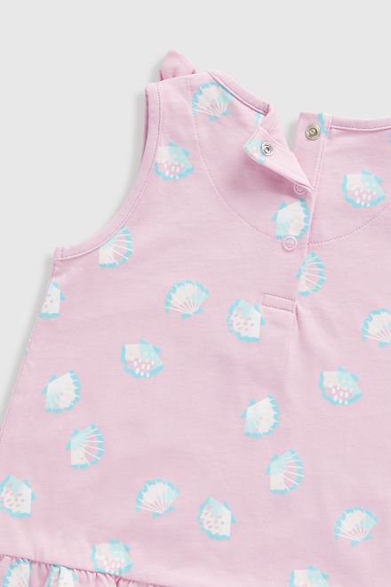 Mothercare / Комплект футболка и шорты трикотажные для девочки