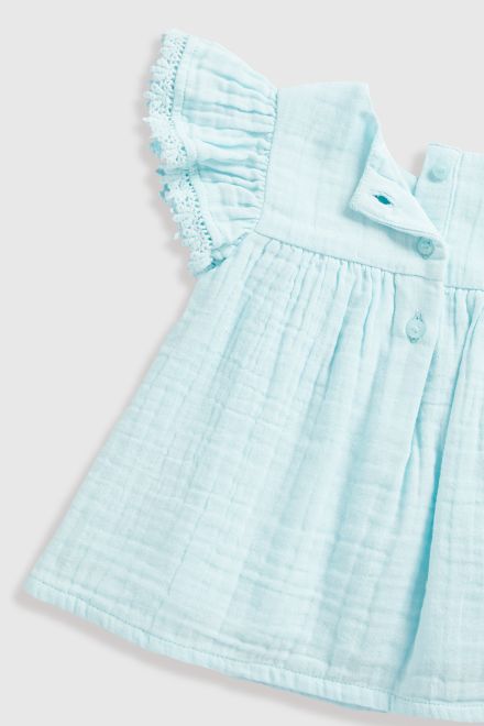 Mothercare / Комплект блузка, шорты и повязка на голову для девочки