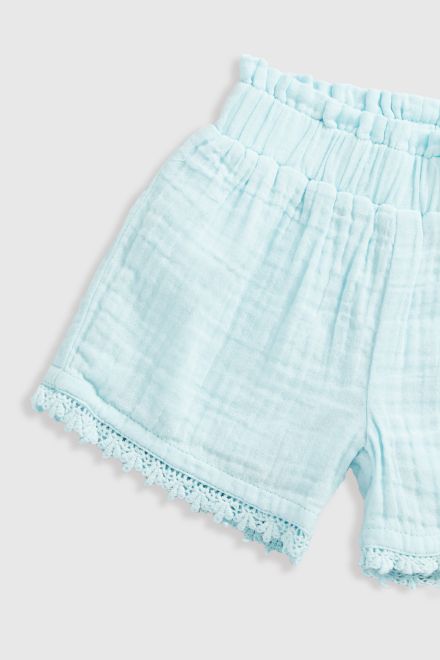 Mothercare / Комплект блузка, шорты и повязка на голову для девочки