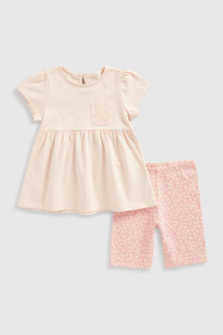 Mothercare / Комплект футболка и легинсы для девочки