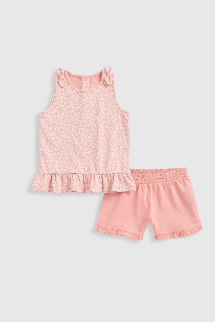 Mothercare / Комплект футболка и шорты для девочки