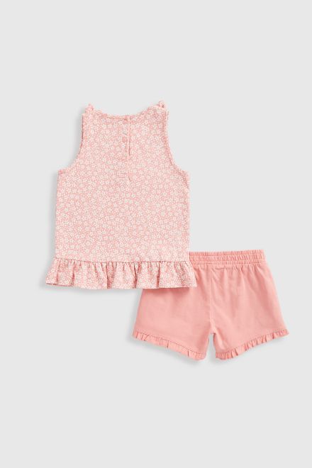 Mothercare / Комплект футболка и шорты для девочки