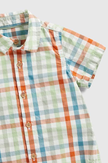 Mothercare / Комплект рубашка с коротким рукавом и шорты для мальчика