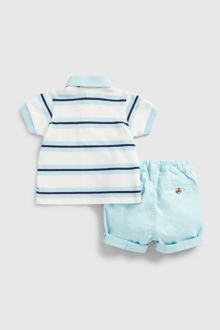 Mothercare / Комплект поло и шорты для мальчика