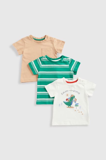 Mothercare / Футболка, 3 шт. для мальчика