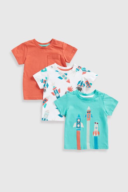 Mothercare / Футболка, 3 шт. для мальчика