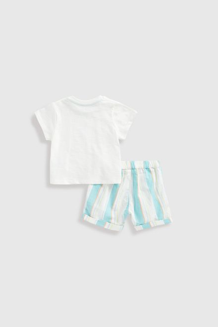 Mothercare / Комплект футболка и шорты для мальчика
