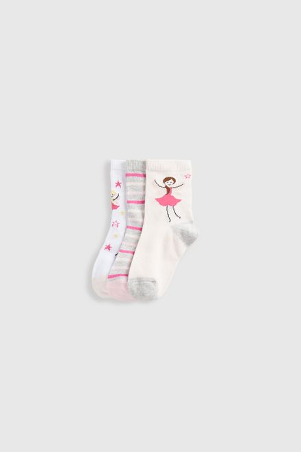 Mothercare / Носки, 3 пары для девочки