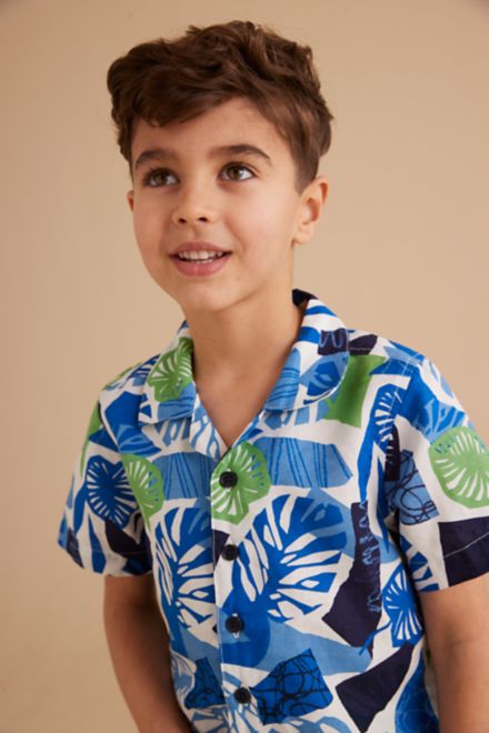 Mothercare / Комплект рубашка с коротким рукавом и шорты для мальчика