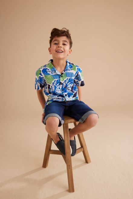 Mothercare / Комплект рубашка с коротким рукавом и шорты для мальчика