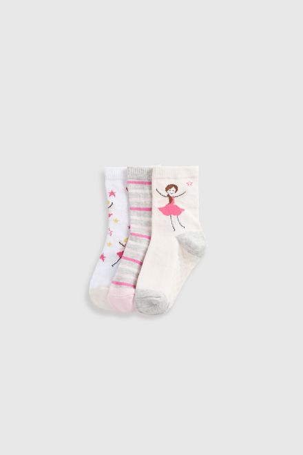 Mothercare / Носки, 3 пары для девочки