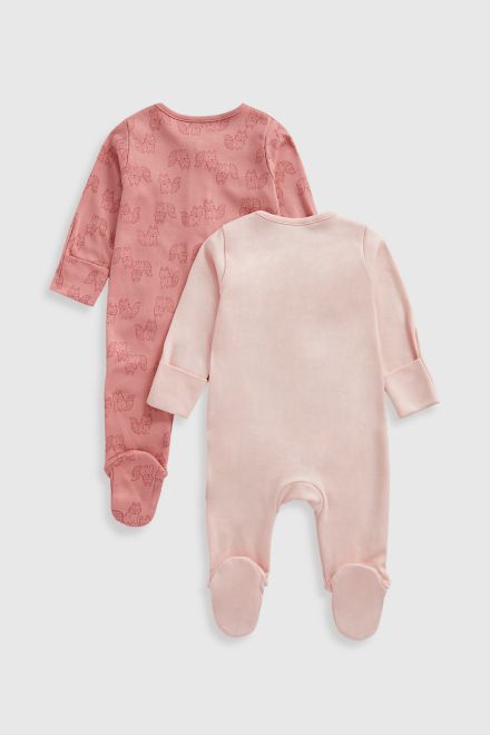 Mothercare / Слип на молнии, 2 шт. для девочки