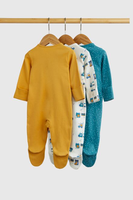 Mothercare / Слип, 3 шт. для мальчика