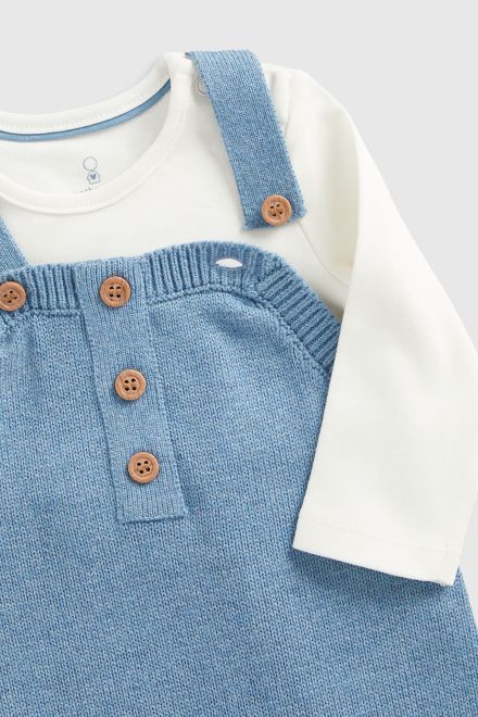 Mothercare / Комблект боди, полукомбинезон, шапка для мальчика