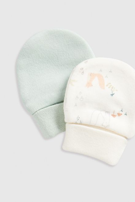 Mothercare / Варежки-царапки, 2 пары унисекс