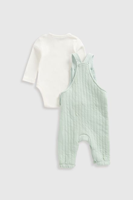 Mothercare / Комплект боди и полукомбинезон стёганый унисекс