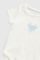 Mothercare / Комплект слип, боди 2 шт.,брюки, лонгслив, фартук нагрудный, варежки-царапки и шапка для мальчика - фото 11