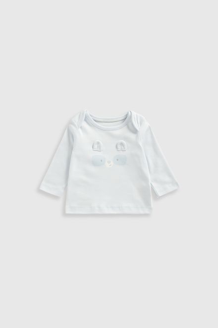 Mothercare / Комплект слип, боди 2 шт.,брюки, лонгслив, фартук нагрудный, варежки-царапки и шапка для мальчика