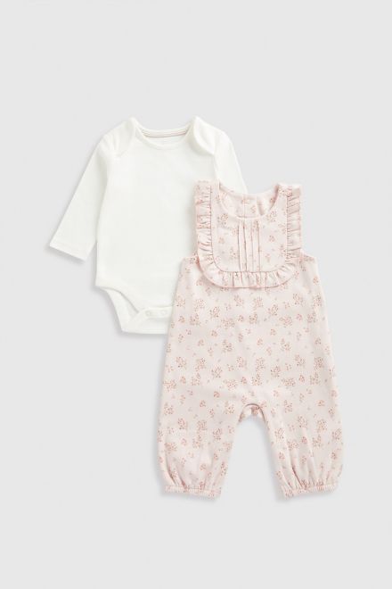 Mothercare / Комплект боди и полукомбинезон для девочки