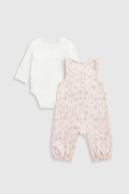 Mothercare / Комплект боди и полукомбинезон для девочки