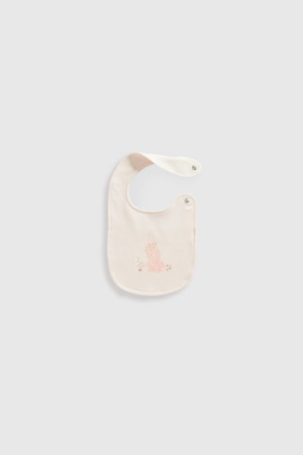 Mothercare / Комплект слип, боди 2 шт., брюки, джемпер трикотажный, фартук нагрудный, варежки-царапки и шапка для девочки
