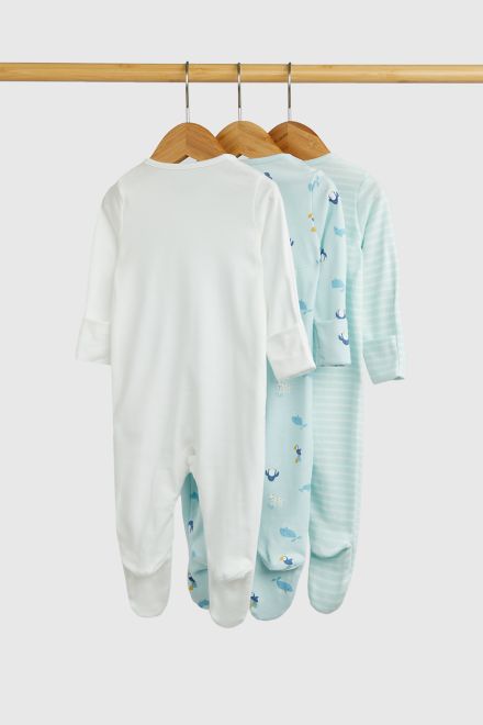 Mothercare / Слип, 3 шт. для мальчика