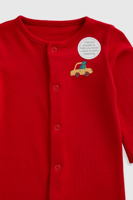 Mothercare / Слип новогодний, 3 шт. для мальчика