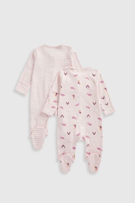 Mothercare / Слип на молнии, 2 шт. для девочки