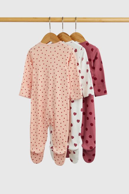 Mothercare / Слип, 3 шт. для девочки