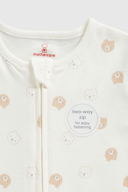 Mothercare / Слип на молнии новогодний, 2 шт. унисекс