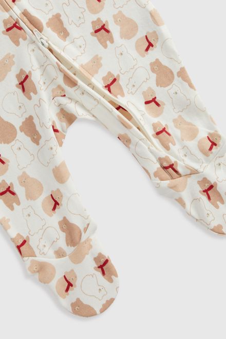 Mothercare / Слип на молнии новогодний, 2 шт. унисекс