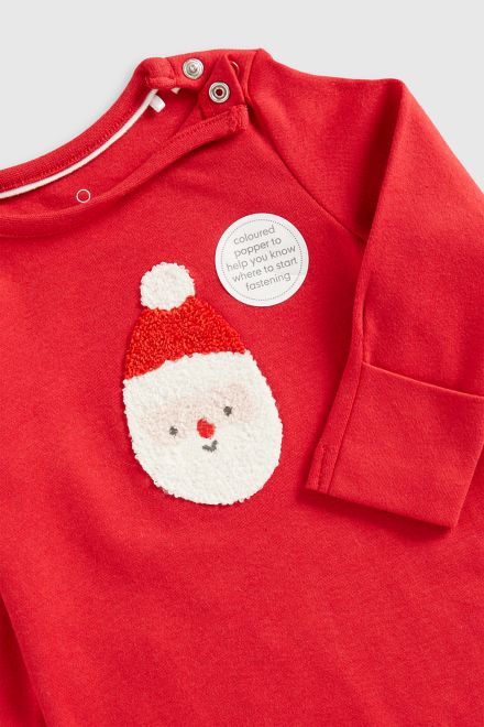 Mothercare / Слип новогодний без ножек унисекс
