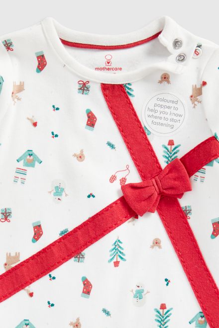 Mothercare / Слип новогодний унисекс