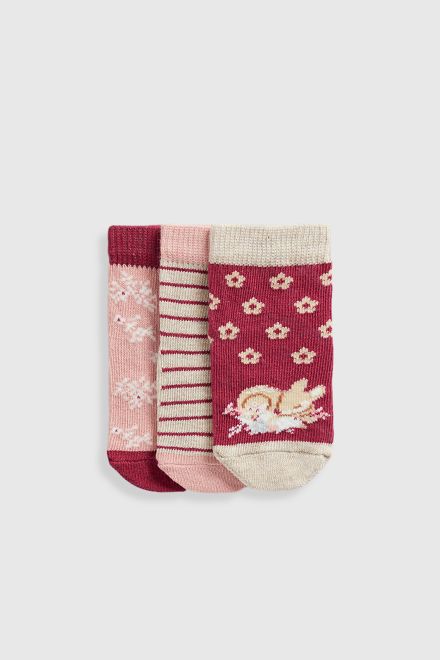 Mothercare / Носки, 3 пары для девочки