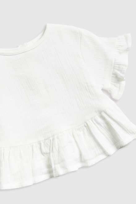 Mothercare / Комплект блузка, брюки и повязка на голову для девочки