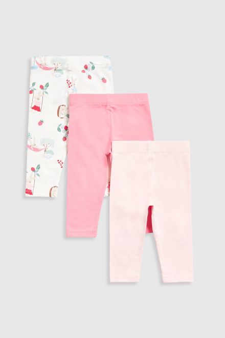 Mothercare / Легинсы, 3 шт. для девочки