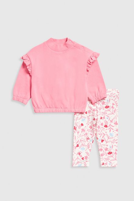 Mothercare / Комплект свитшот и легинсы для девочки