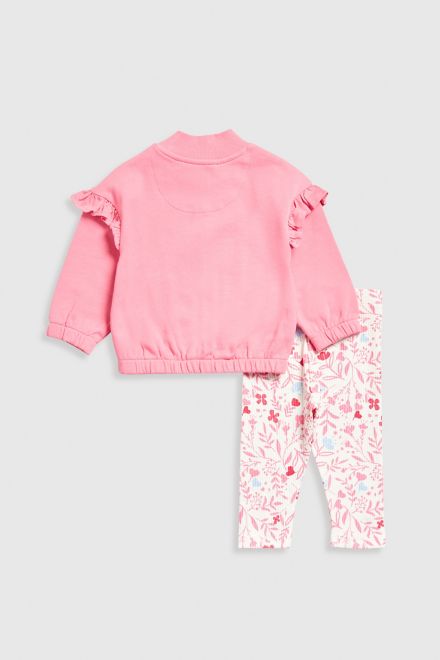 Mothercare / Комплект свитшот и легинсы для девочки